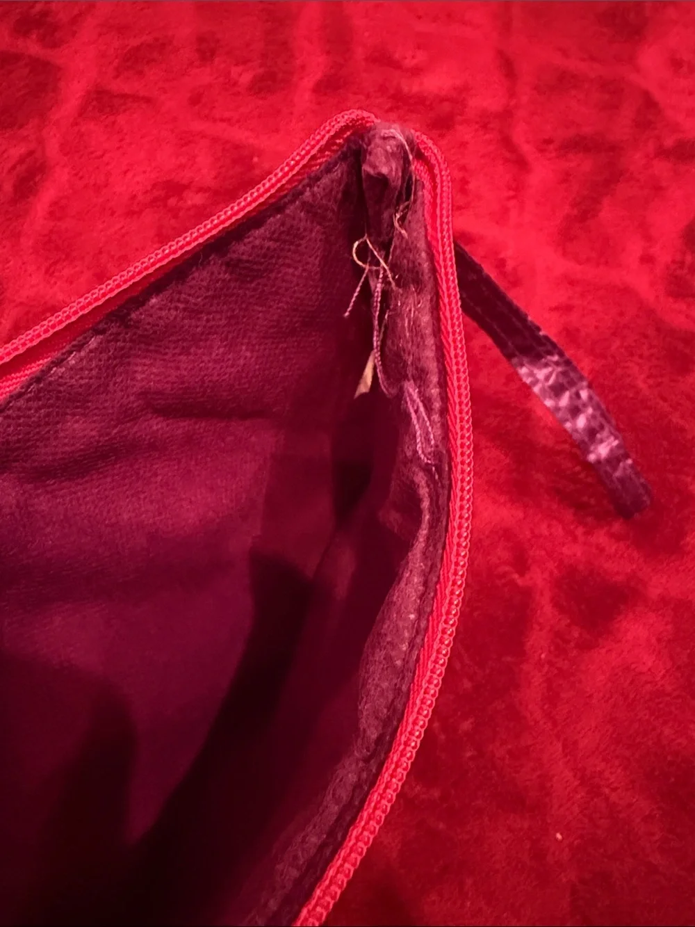 Lot of 2 Makeup Cosmetic Bags - Star Galaxy Wristlet & Y2K Contents by Allegro